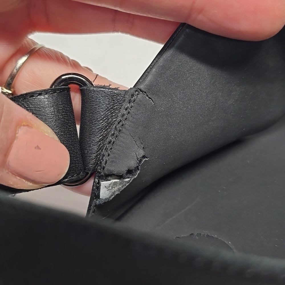 {Vaneli} Clead Strap Slingback Sandal Flatform Platform Open Toe Black - Picture 12 of 16